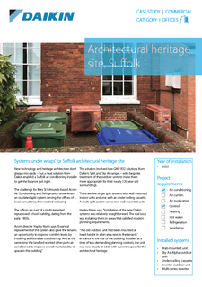 Office_SkyAir_Architectural heritage site, Suffolk Case Study.pdf
